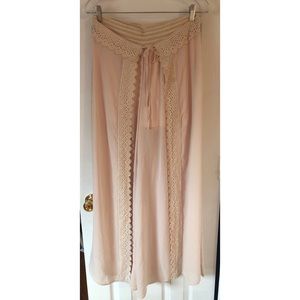 Boho bell bottom pants